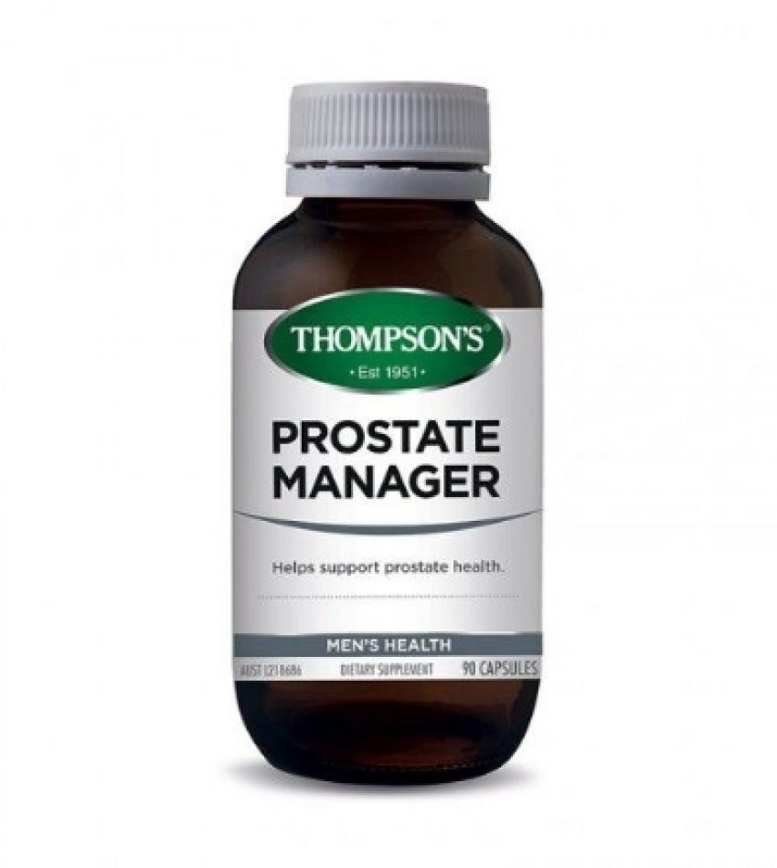 Thompson’s汤普森 前列腺胶囊 90粒 Thompson’s Prostate Manager 90c（24年初到期）