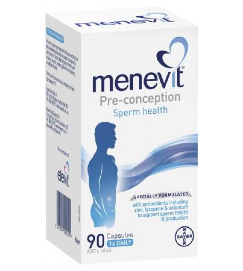 Elevit 爱乐维 男士备孕优生营养素 90粒 Menevit 90 Cap