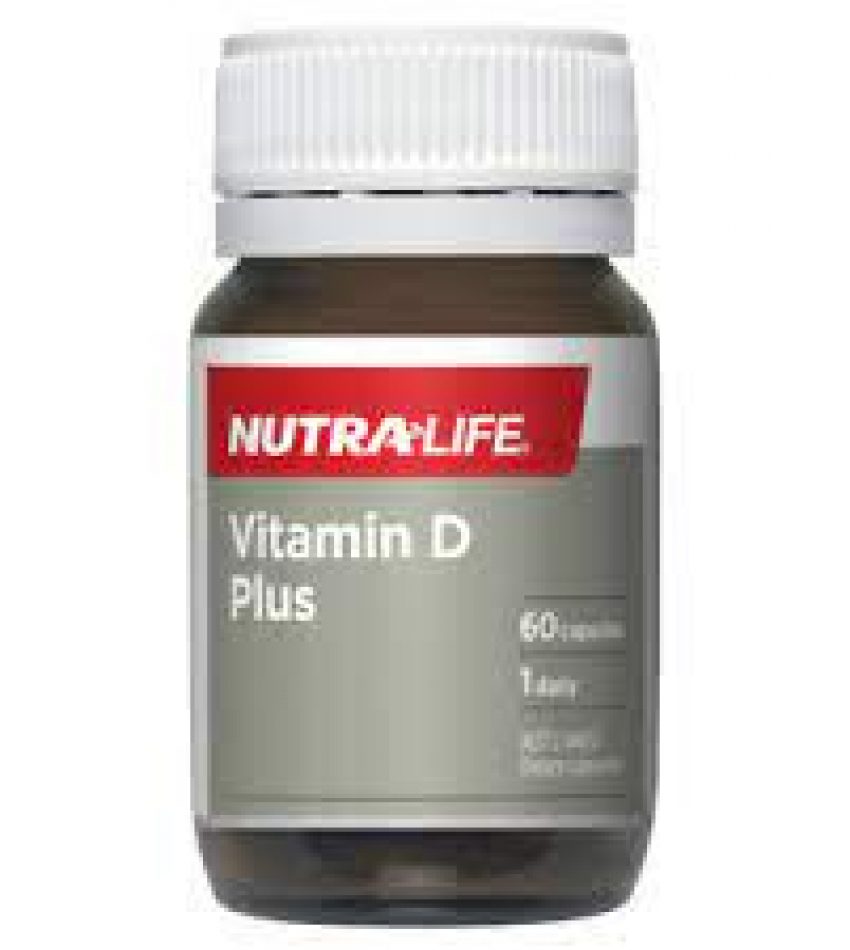 NutraLife Vitamin D Plus 60c 纽乐vd 60粒