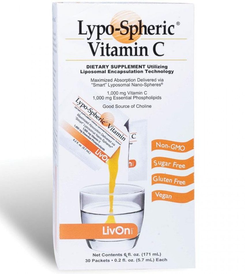 Lypo-Spheric Vitamin C – 30 Packets 1000 mg 维C冲剂 1000mg 30包